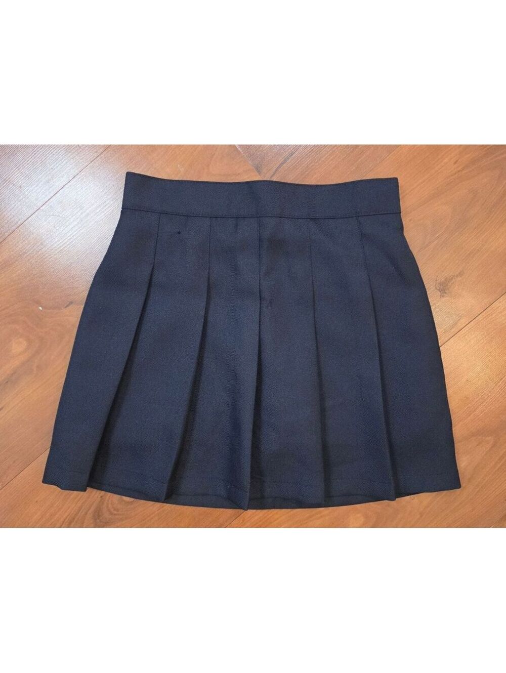 IZOD Girls School Uniform Pleated Skirt Skort Navy Blue Size 8 Regular,#175
